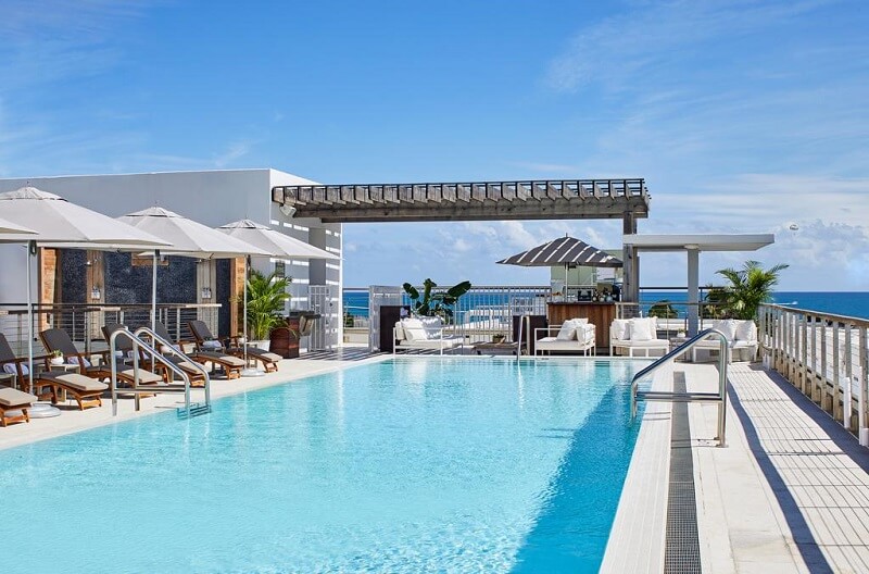 Piscina do The Betsy - South Beach Miami