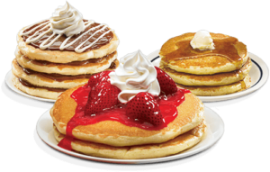 Restaurante IHOP em Orlando: panquecas