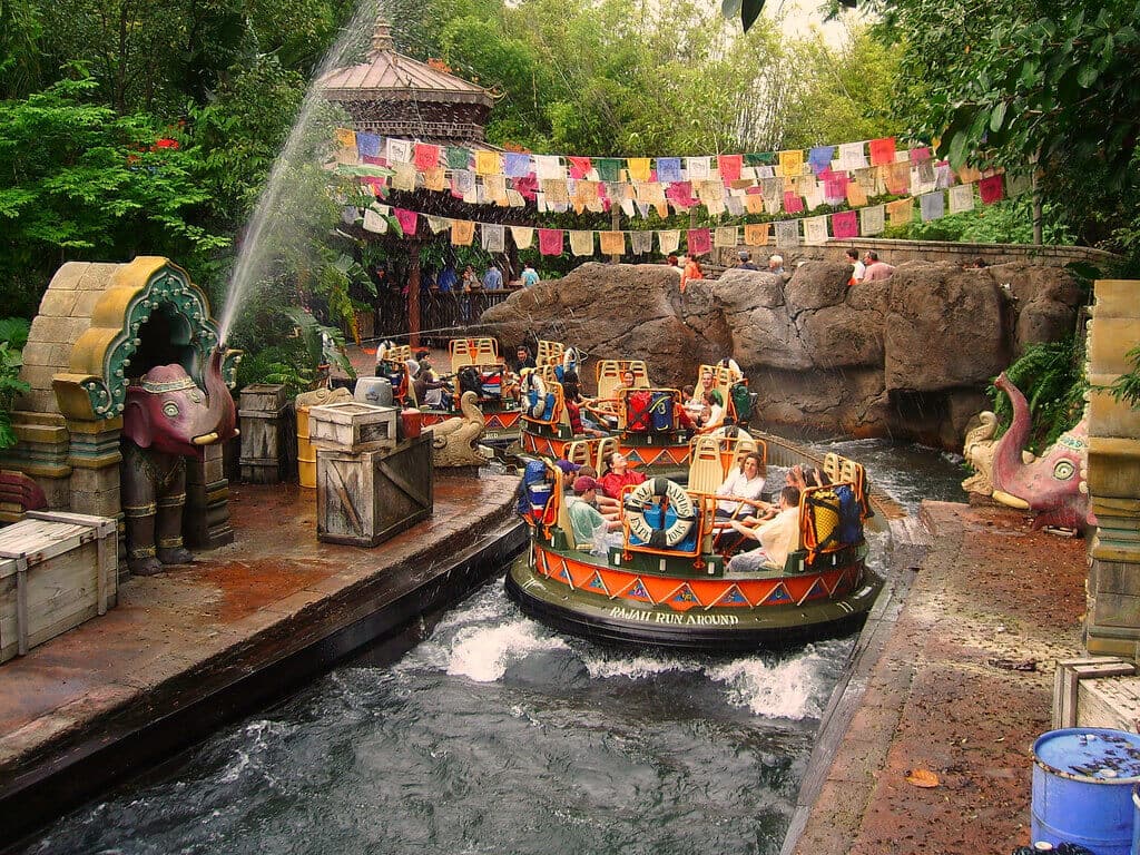 Atração Kali River Rapids na Disney Orlando