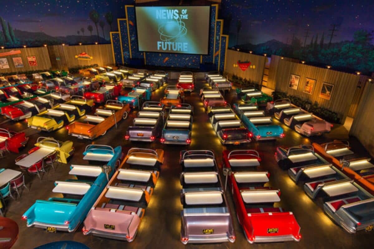 Sci-Fi Dine-In Theater Restaurant no Hollywood Studios da Disney em Orlando