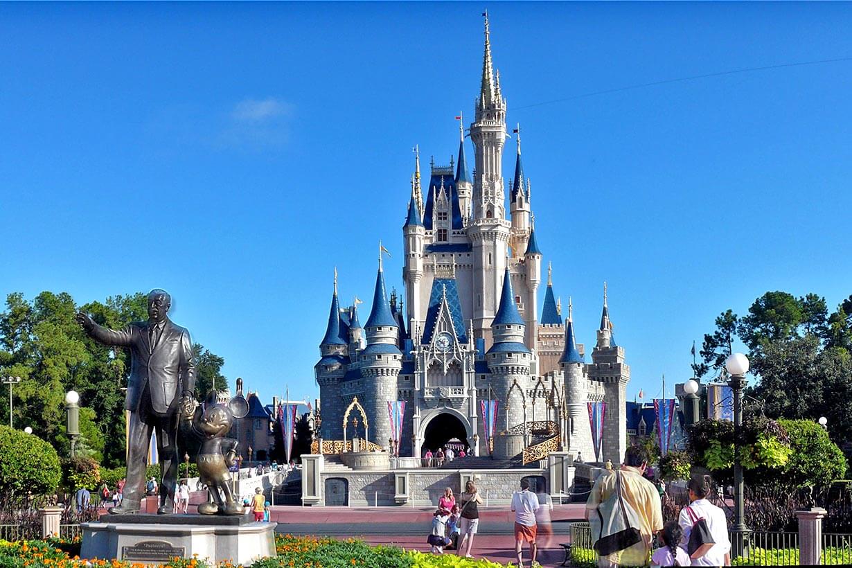 Parque Magic Kingdom em Orlando