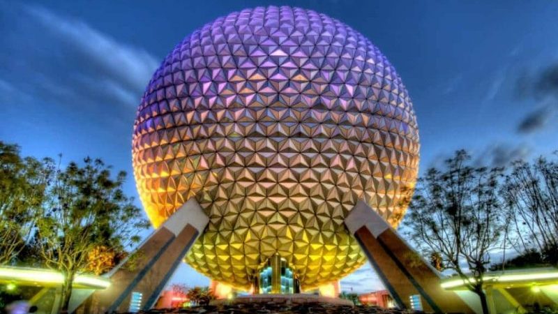 Parque Epcot da Disney em Orlando