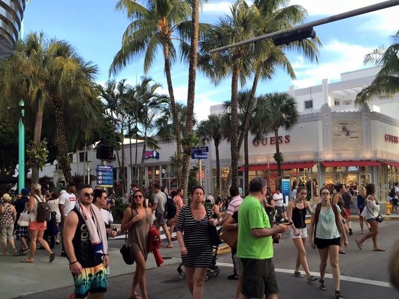 Compras na Lincoln Road em Miami