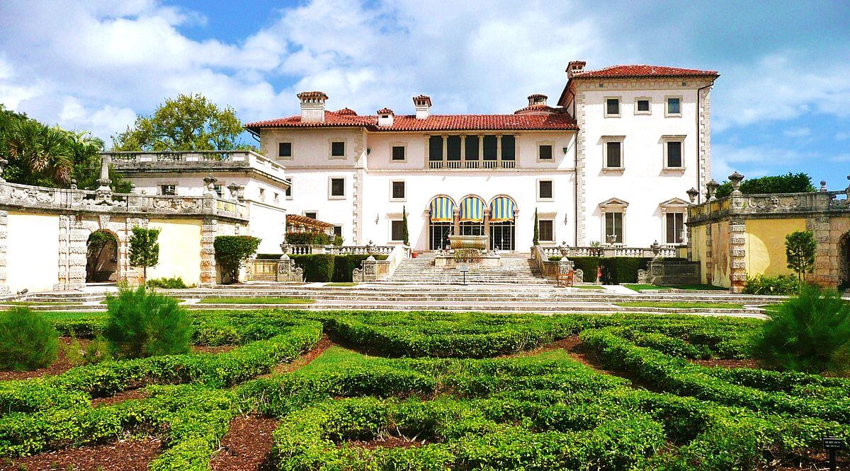 Jardins e Museu Vizcaya em Miami