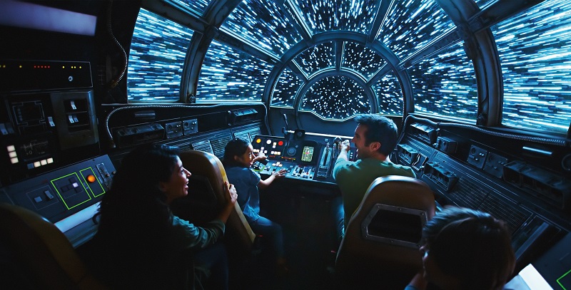 Atração Millennium Falcon: Smugglers Run no Hollywood Studios Orlando