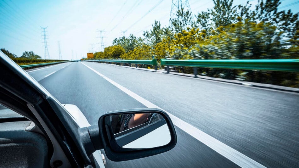 Retrovisor de carro