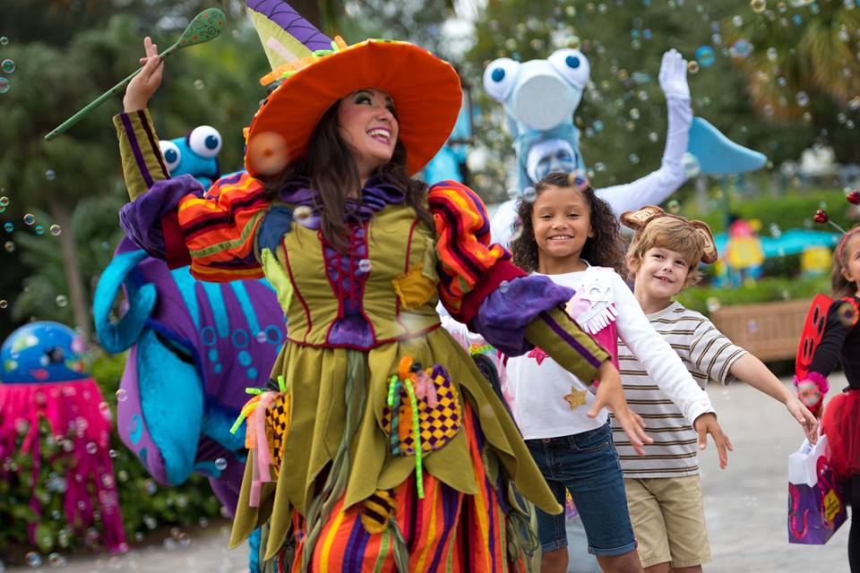 Halloween Spooktacular no SeaWorld Orlando