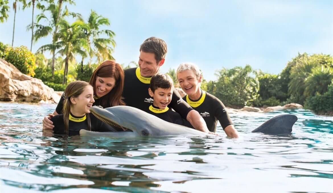 Parque Discovery Cove em Orlando