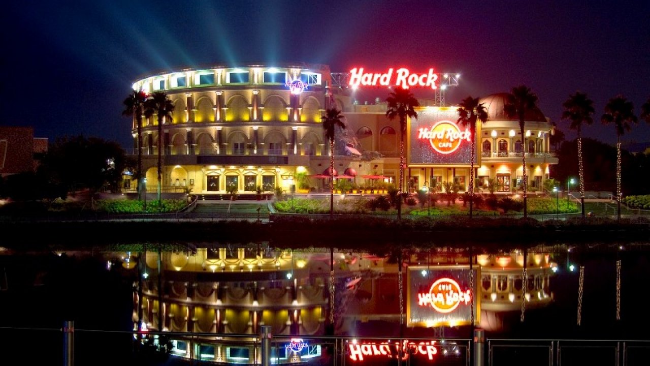 Hard Rock Cafe na Universal CityWalk em Orlando