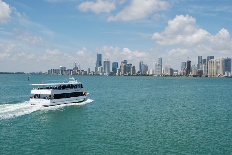 Passeio de barco em Miami