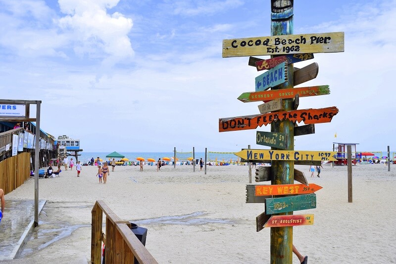 Praia de Cocoa Beach