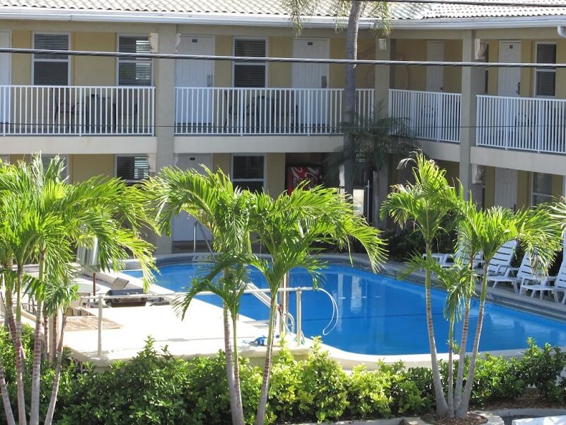 Piscina do Motel Sta ‘n Pla Marina Resort em Clearwater