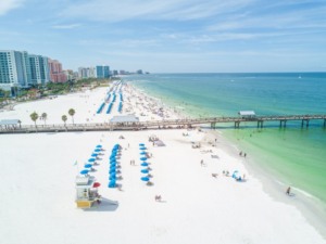 Praia Clearwater Beach em Clearwater