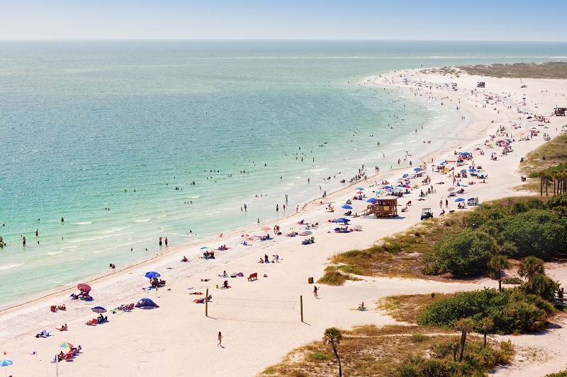 Praia em Sarasota