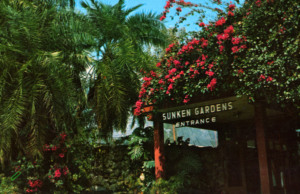 Sunken Gardens em São Petersburgo