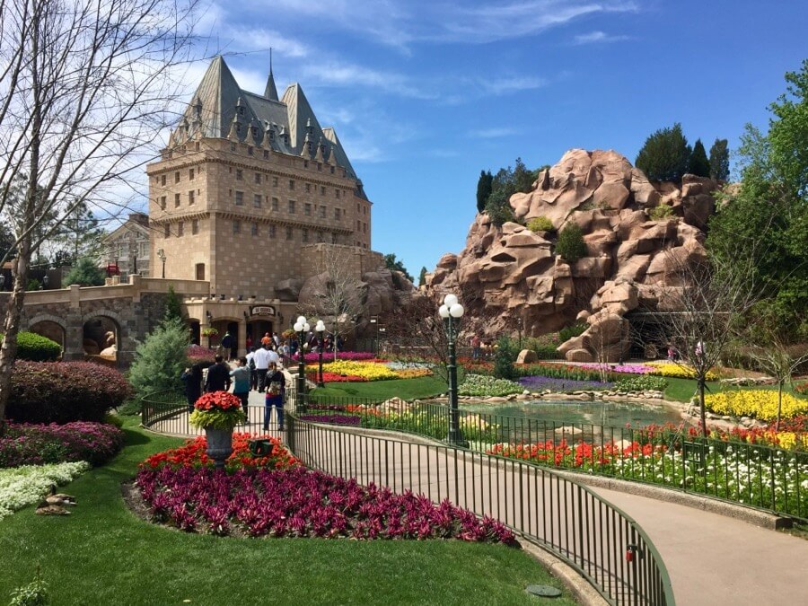 Pavilhão do Canadá no Epcot da Disney em Orlando