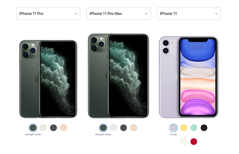 Diferenças entre o iPhone 11, 11 Pro e 11 Pro Max