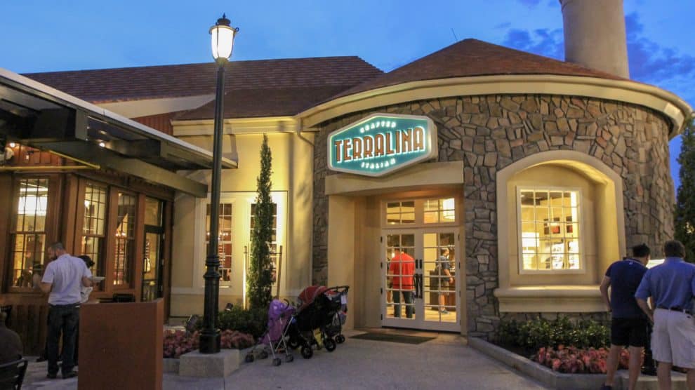 Terralina Crafted Italian na Disney Springs em Orlando