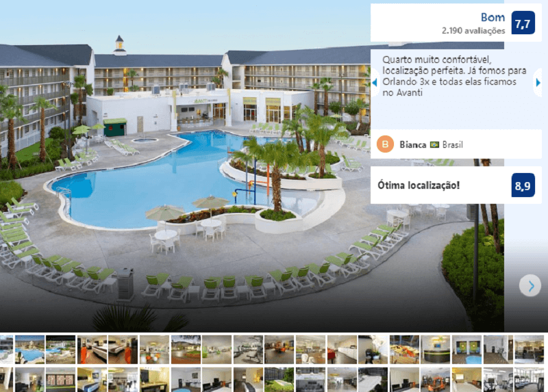 Avanti International Resort em Orlando