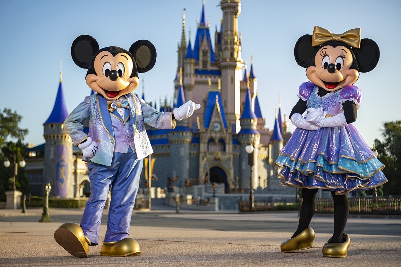 Mickey e Minnie na Disney Orlando