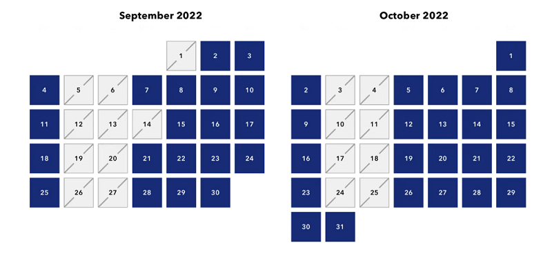 Datas do Halloween Horror Nights na Universal Orlando 2022