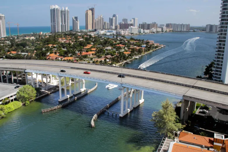 Vista aérea de Miami Beach