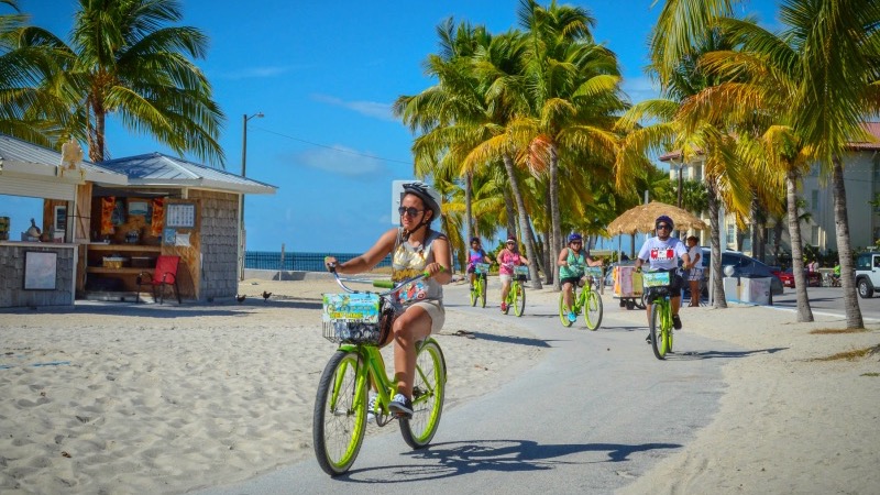 Passeio de bicicleta em Key West