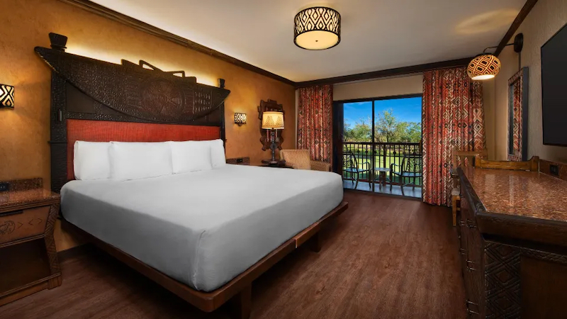 Quarto no Disney's Animal Kingdom Lodge em Orlando