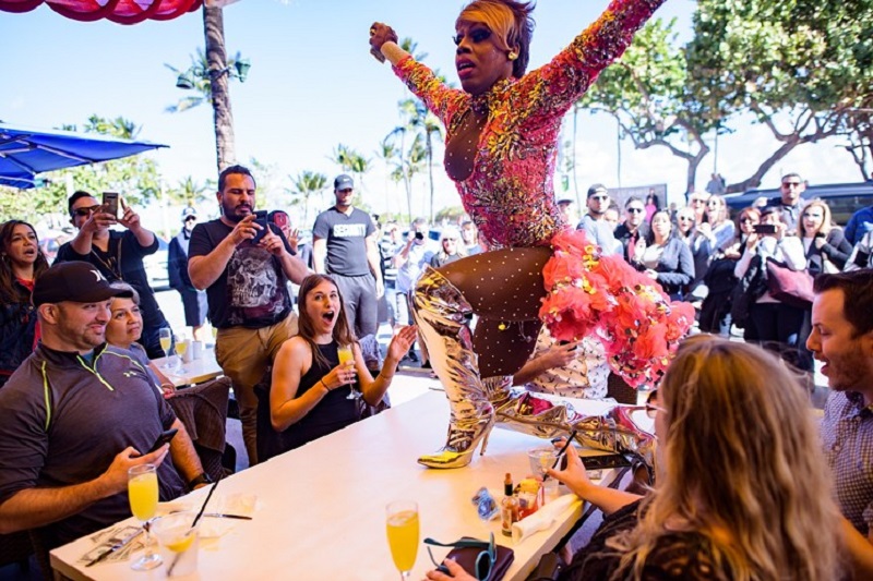 Drag Brunch no Palace Bar em Miami