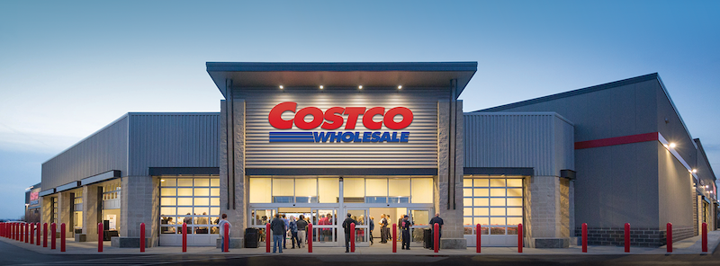 Fachada do Costco em Orlando