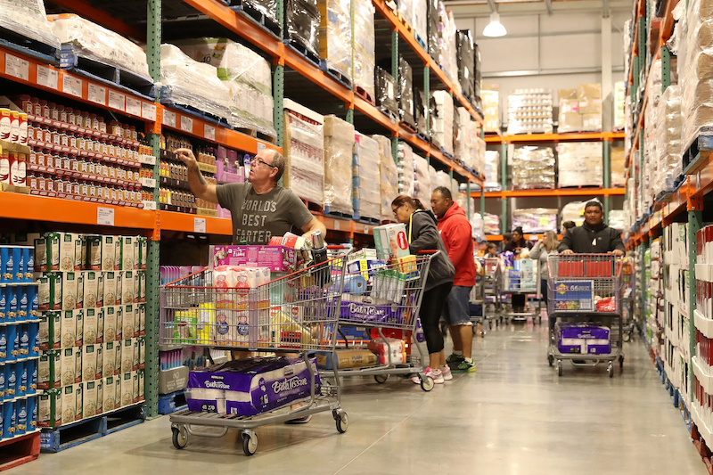 Interior do Costco em Orlando