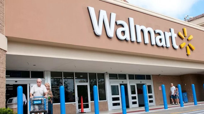 Entrada do Walmart em Miami